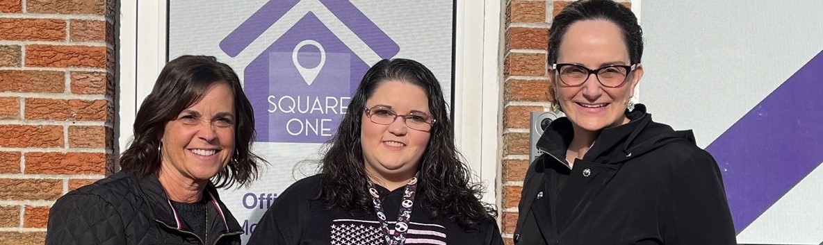 Lisa Walker, staff member and Julie Haines