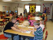 After school program, students in classroom